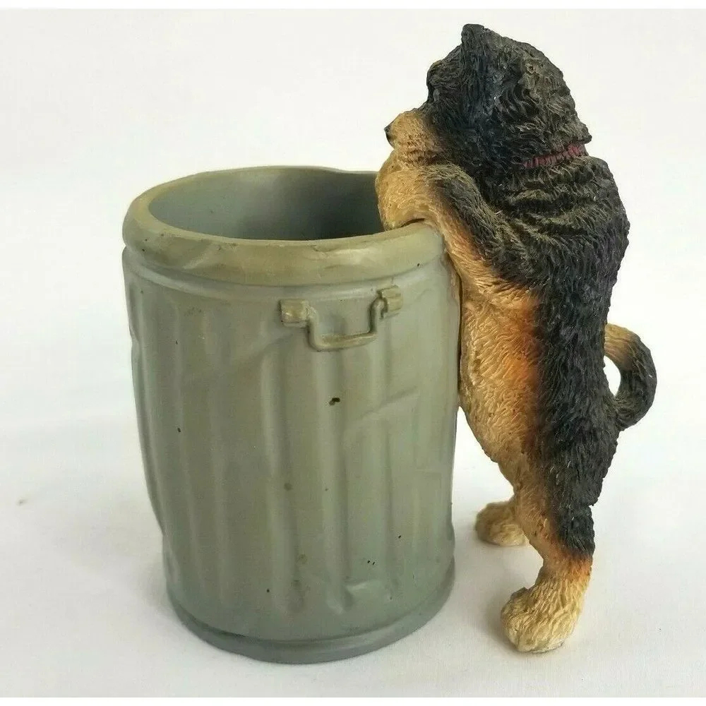 House Pets Ed Butch Dog Garbage Can Container